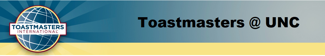 Toastmasters @ UNC